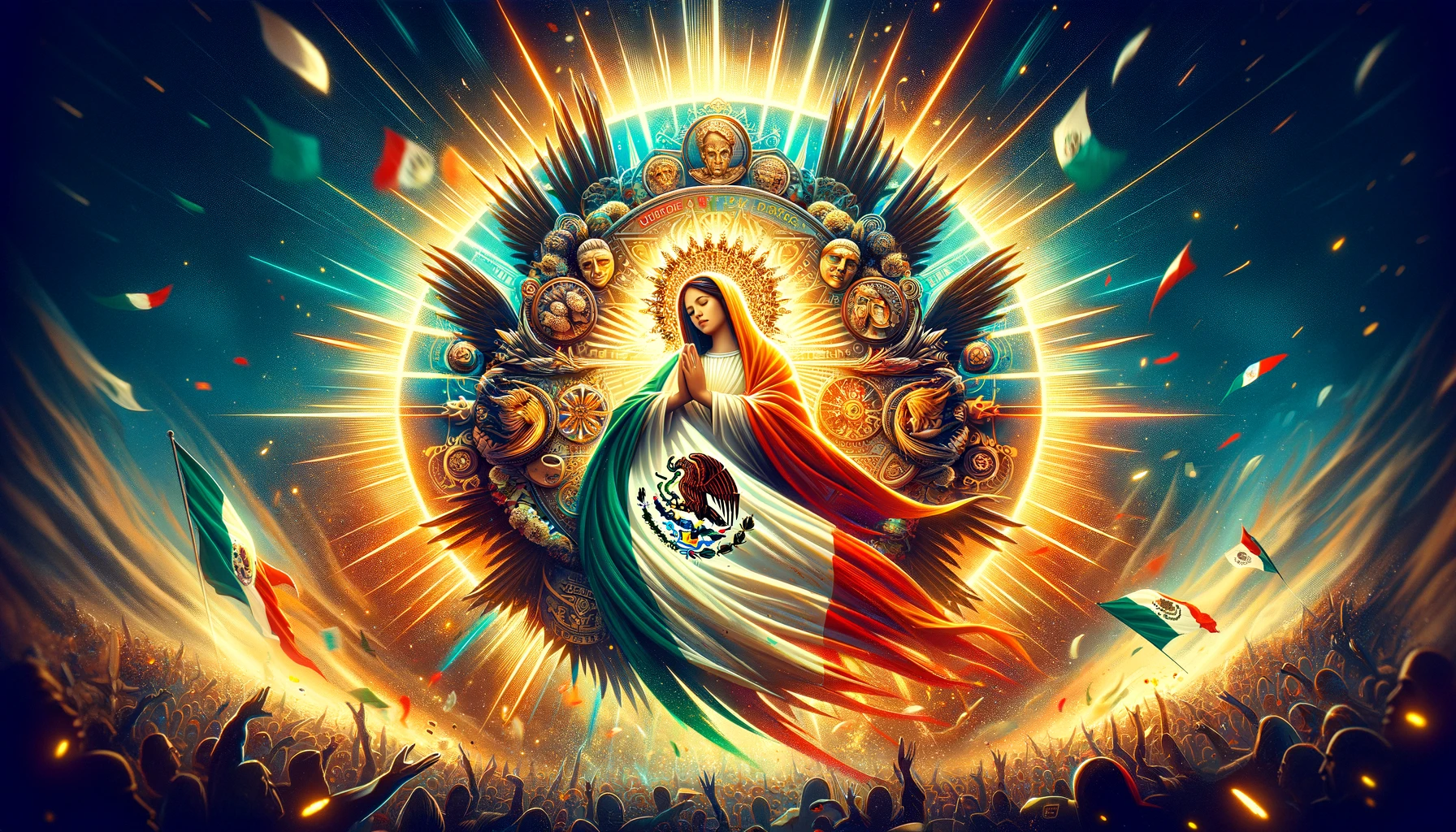que dios te bendiga la victoria de mexico